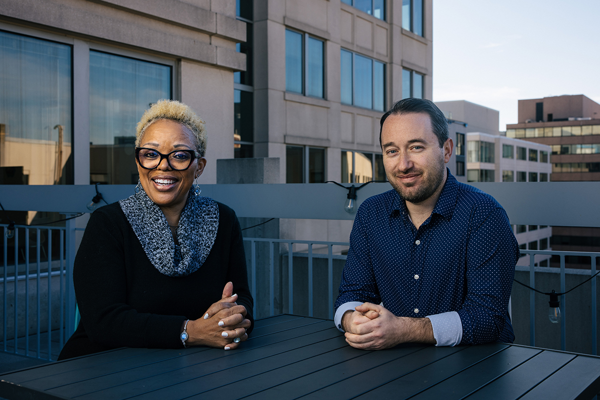 photo of Gabrielle DuBose and Scott Goldstein