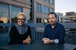 photo of Gabrielle DuBose and Scott Goldstein